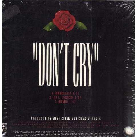 Don't Cry Ringetone Download gratis Don't Cry Ringetone Download gratis