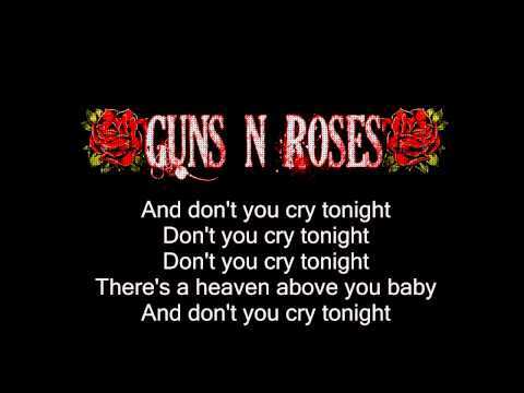 Don't You Cry Tonight Скачати рінгтон безкоштовно