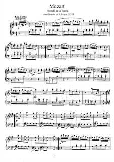 Sonata Fortepianowa A-dur- Rondo Alla Turca آهنگ زنگ دانلود رایگان Sonata Fortepianowa A-dur- Rondo Alla Turca آهنگ زنگ دانلود رایگان