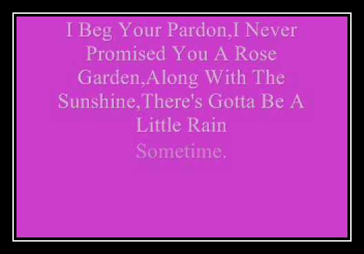 (I Never Promised You A) Rose Garden Ringtone Download Free (I Never Promised You A) Rose Garden Ringtone Download Free