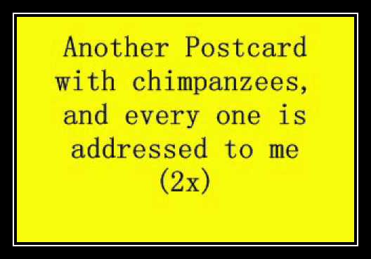 Another Postcard (Chimps) Descarregar gratis el to de trucada Another Postcard (Chimps) Descarregar gratis el to de trucada