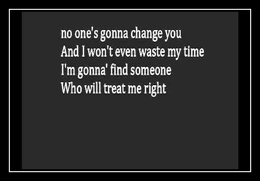 No One's Gonna Change You آهنگ زنگ دانلود رایگان