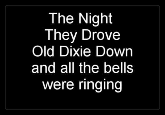 The Night They Drove Old Dixie Down Descarga gratuita de tonos de llamada