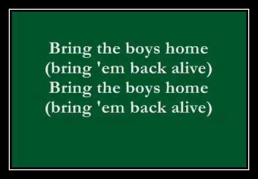 Bring The Boys Home Скачати рінгтон безкоштовно