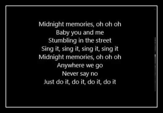 Midnight Memories Ringetone Download gratis