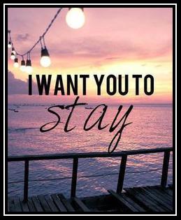 Want You To Stay Klingelton kostenlos herunterladen