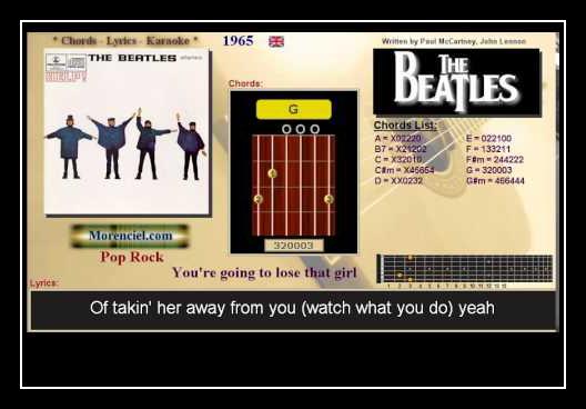 You're Going To Lose That Girl Descarregar gratis el to de trucada You're Going To Lose That Girl Descarregar gratis el to de trucada